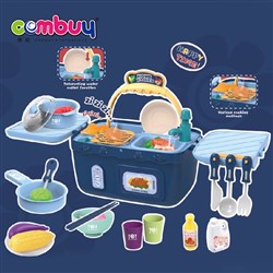 CB867685 CB867686 - Preschool BBQ play game picnic basket toy kitchen sets